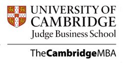 Logo of the Cambridge MBA, University of Cambridge Judge Business School.