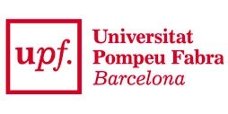 Logo of Universitat Pompeu Fabra Barcelona.