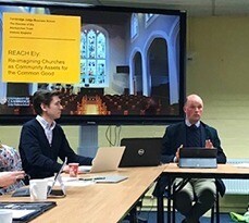 Timur Alexandrov and Geoffrey Hunter at the HRBA Briefing, London