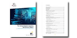 The Global RegTech Industry Benchmarking Report cover.