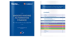 Understanding Alternative Finance: The Second UK Alternative Finance Industry Report cover.