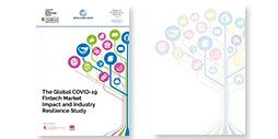 The Global COVID-19 Fintech Market Impact and Industry Resilience Study report cover.
