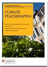 Climate peaceshaping cover.