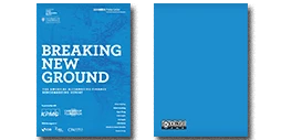 Breaking New Ground: The Americas Alternative Finance Benchmarking Report cover.