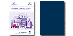 Regulating Alternative Finance: Results from a Global Regulator Survey report cover.