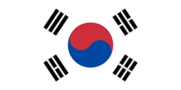 Flag of South Korea.
