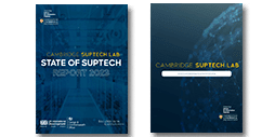 State of SupTech Report 2023 cover.