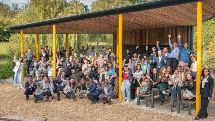 A diverse group of EnterpriseTECH participants.