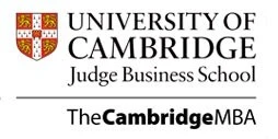 Logo of the Cambridge MBA, University of Cambridge Judge Business School.