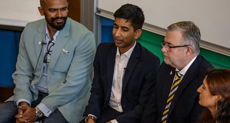 Panel for International Men's Day 2024.