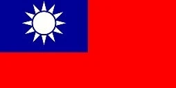 Taiwan flag.