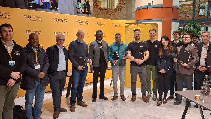 Winners of the 3rd Pitch & Judge event of Spring 2025.