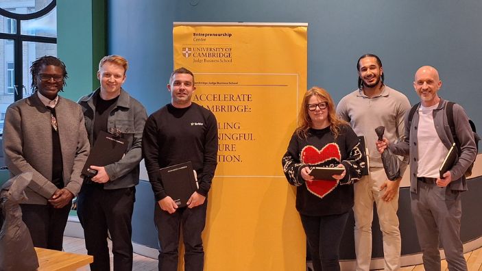 Winners of the 5th Pitch & Judge event of Spring 2025.