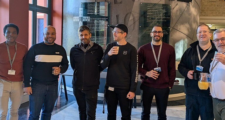 Members of Cambridge Judge Business School at the International Men