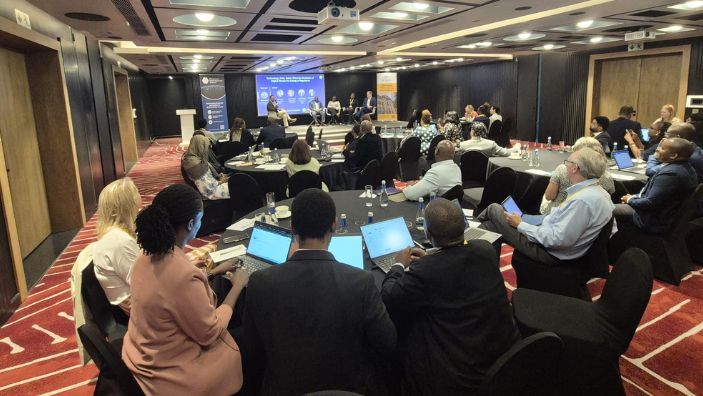 Participants at CCAF's Kigali workshop.