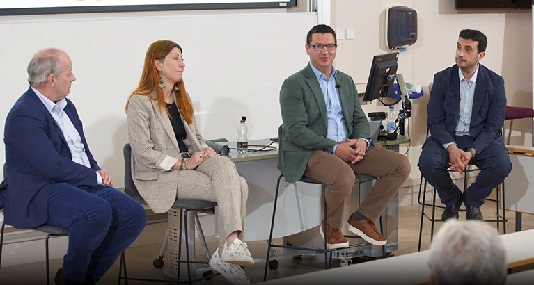The panel discussion at Cambridge Judge Business School on 28 May examined how venture capital (VC) firms and more broadly investors and founders can help grow Europe’s biotech community through helping to forge key connections in the life sciences community.