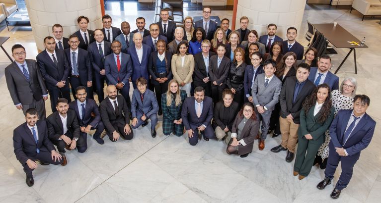 The first Global Executive MBA cohort.