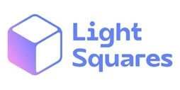 Light Squares logo.