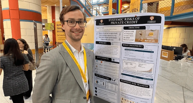 Dan Murphy with his paper entitled Systemic Risks of Private Credit