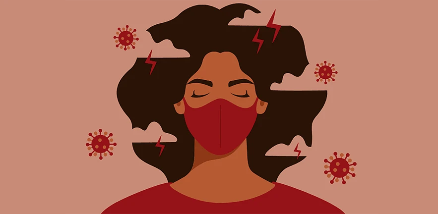 COVID-19 can have a significant impact on mental health, according to a recent study.
