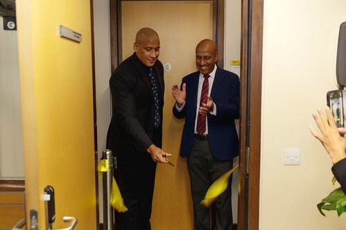 2025-06 Opening of Wellbeing Room with Tony Nicholson (EMBA) (1)