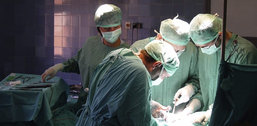 operation in hospital