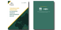 Africa and Middle East Alternative Finance Benchmarking Report cover.