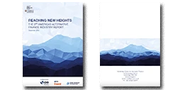 Reaching new heights: The 3rd Americas Alternative Finance Industry Report (2018) cover.