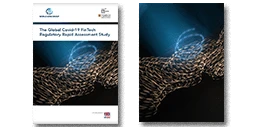 2020 Global COVID-19 FinTech Regulatory Rapid Assessment Study report cover.