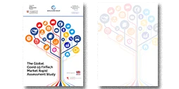 Global COVID-19 FinTech Market Rapid Assessment Study report cover.