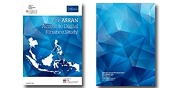 The ASEAN Access to Digital Finance Study report cover.