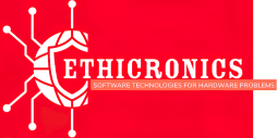 Ethicronics logo.