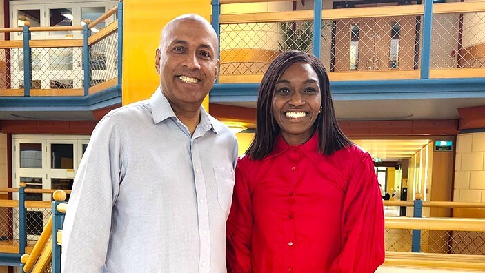 Gishan Dissanaike and Oremeyi Adeola Akah.