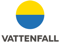 Vattenfall logo.