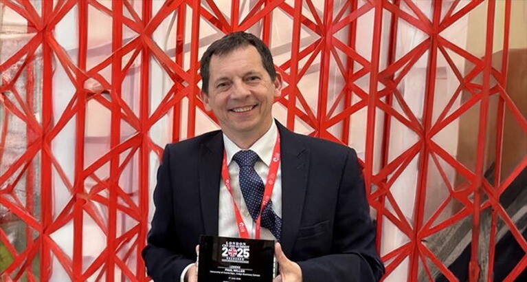 Paul Miller and other award winners.