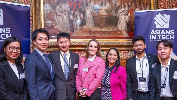 Juliet Powell at the House of Parliament.