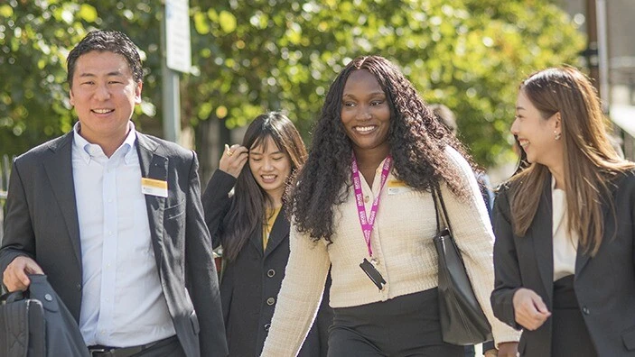 Cambridge MBA students.