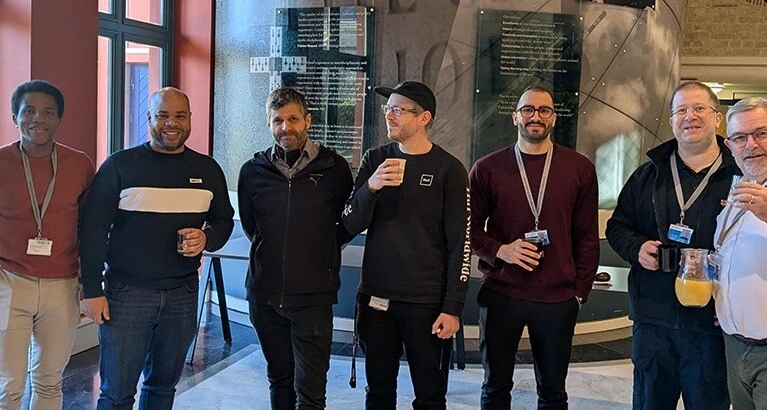 Members of Cambridge Judge Business School at the International Men