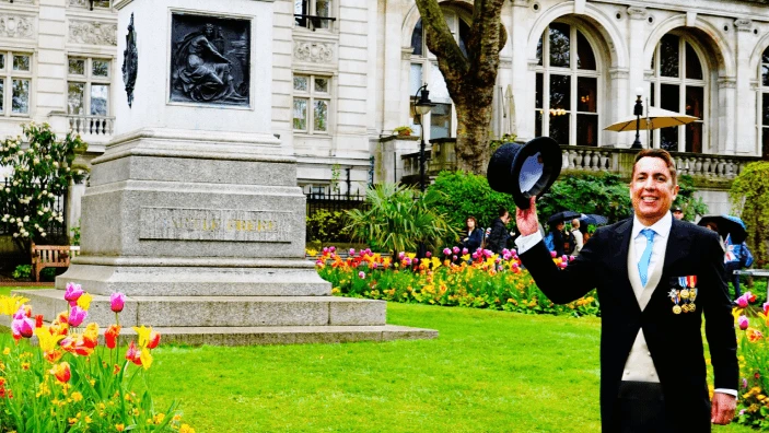 Joe Calder in London.