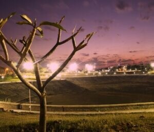 Sunset in Gandhinagar DAU