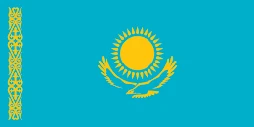 Kazakhstan flag.