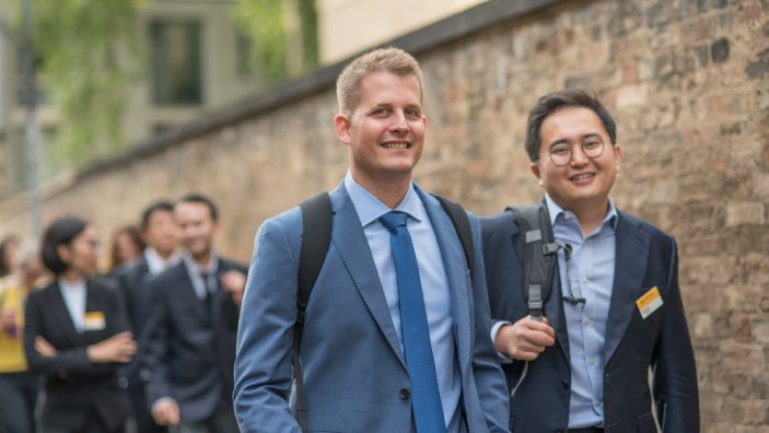 Cambridge MBA students.