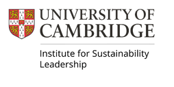 Logo: Cambridge Institute for Sustainability Leadership.