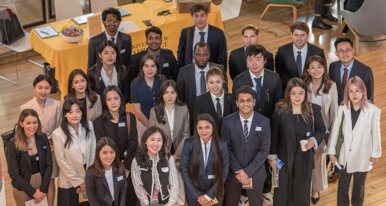 Cambridge MBA students.