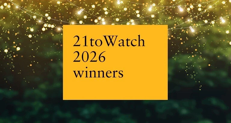 21toWatch 2026 winners announcement.