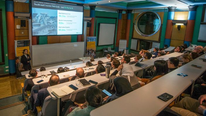 EnterpriseTECH cohort 18 in lecture theatre.
