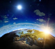 Europe sunrise