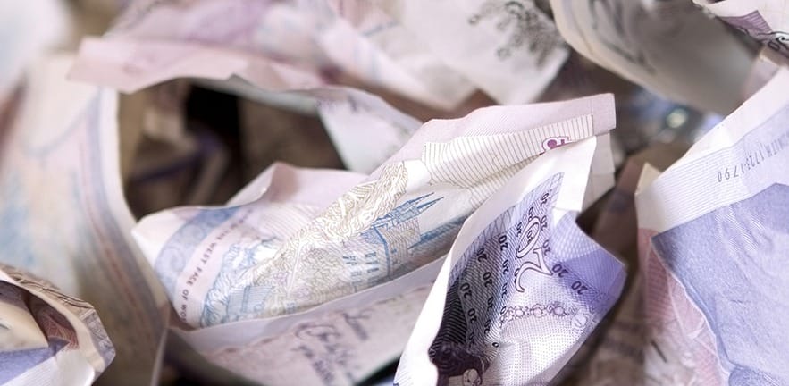Why there might be cash in your trash
