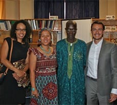 Maria and Luis meet The Gambia Investment & Export Promotion Agency