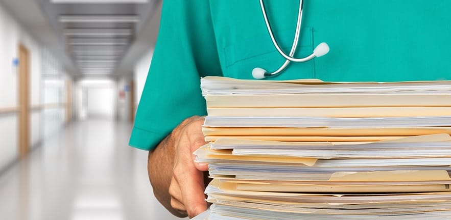 Healthcare And Medicine, Paperwork, Doctor